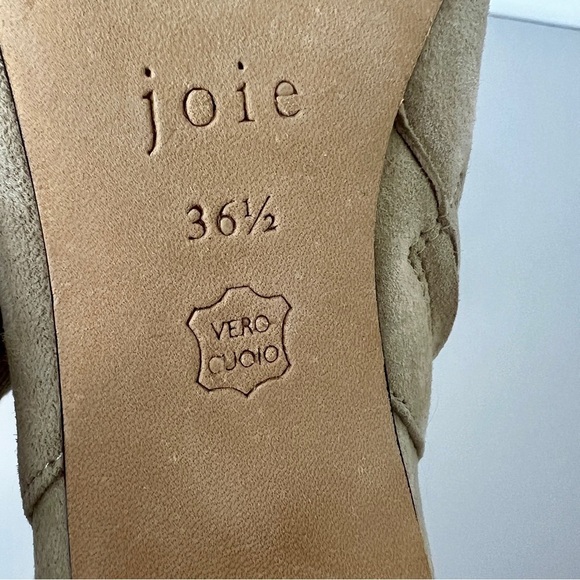 Joie Cloee Tan Suede Ankle Boots size 6 - Picture 7 of 9